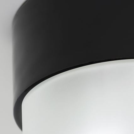 Ceiling light OSTIA 1xE27/40W/230V Ø 9.8 cm black