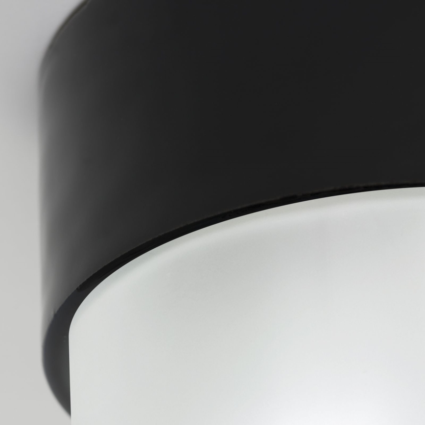 Ceiling light OSTIA 1xE27/40W/230V Ø 9.8 cm black