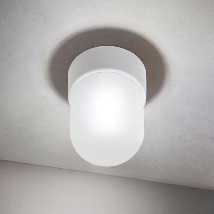 Ceiling light OSTIA 1x E27/40W/230V, Ø 9.8 cm, white