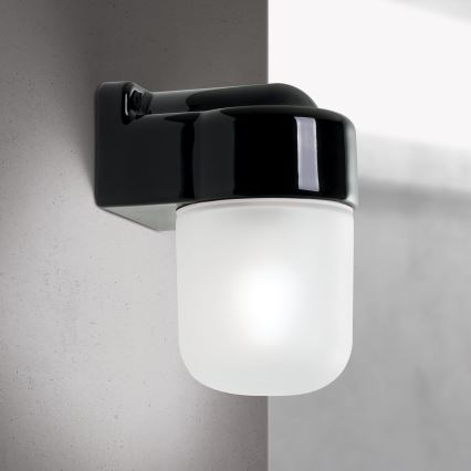 OSTIA Wall Lamp 1xE27/40W/230V Black