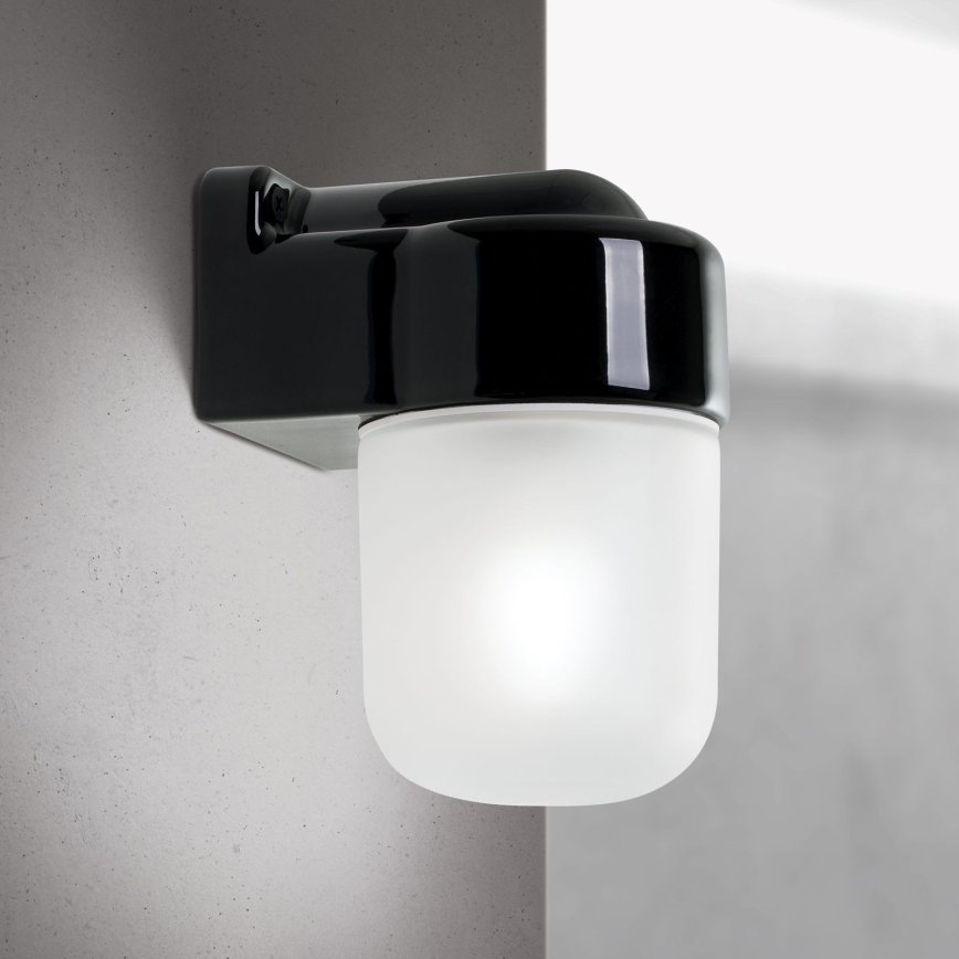 OSTIA Wall Lamp 1xE27/40W/230V Black