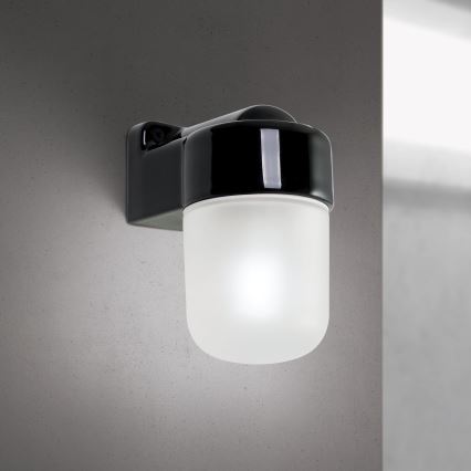 OSTIA Wall Lamp 1xE27/40W/230V Black