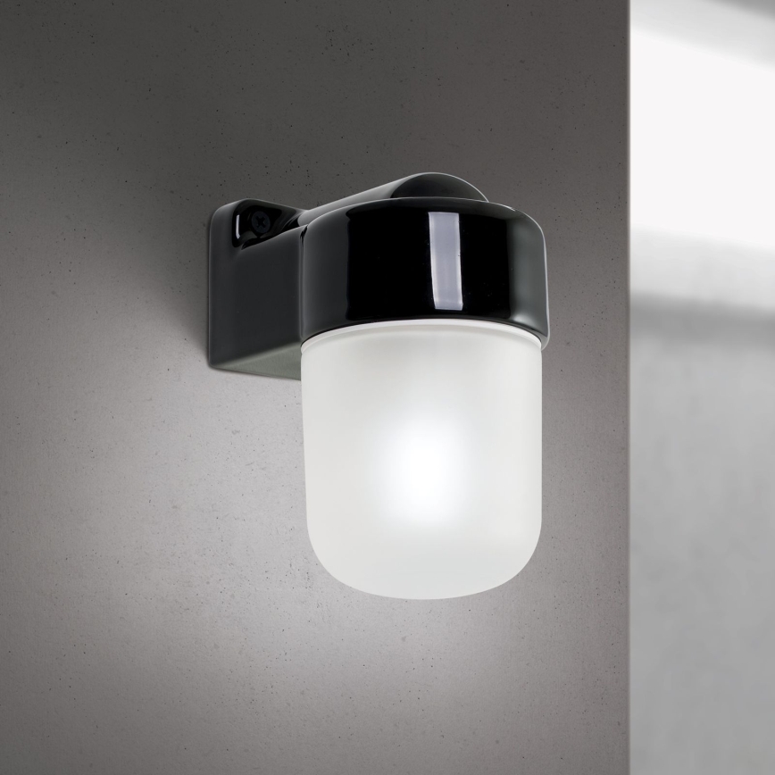 OSTIA Wall Lamp 1xE27/40W/230V Black