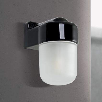 OSTIA Wall Lamp 1xE27/40W/230V Black
