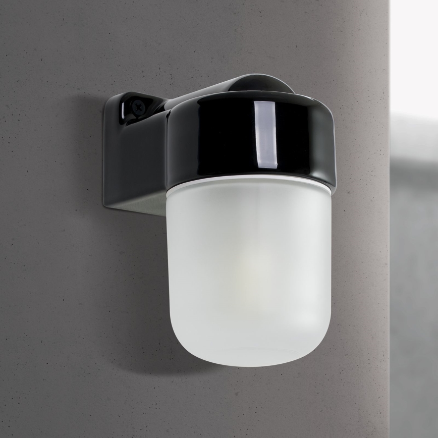 OSTIA Wall Lamp 1xE27/40W/230V Black