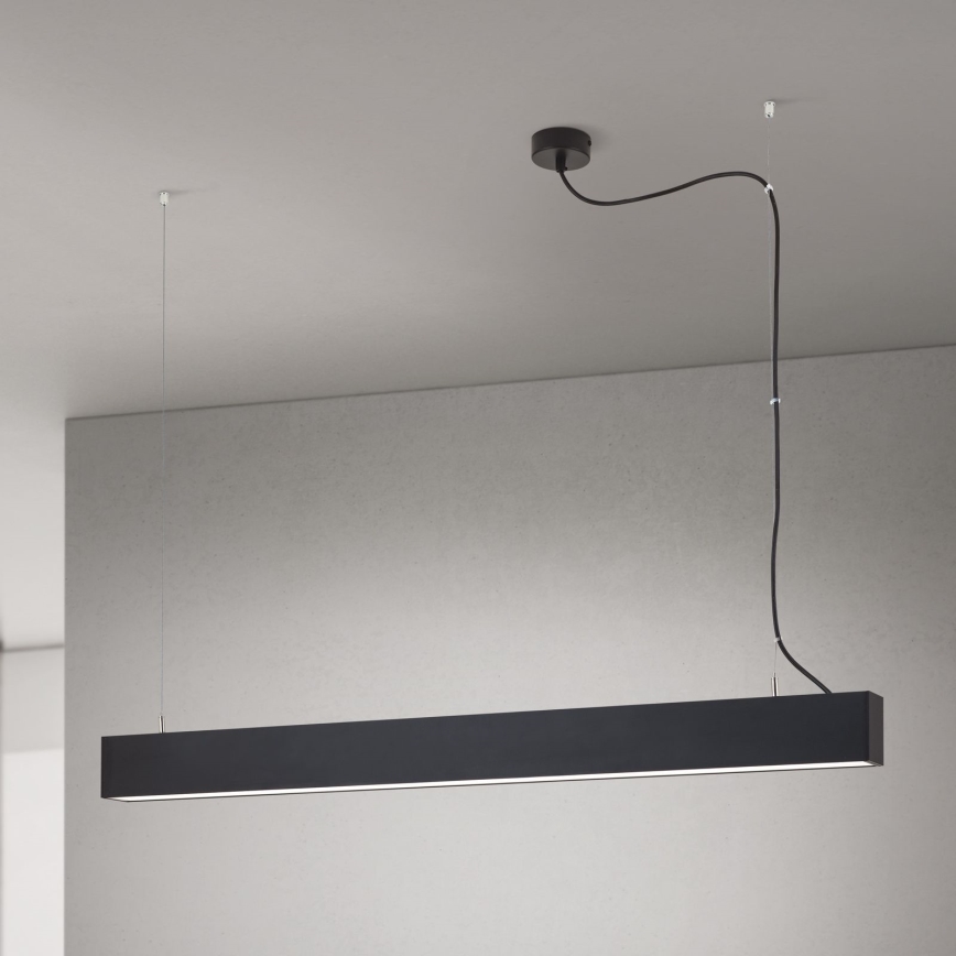 LED Ceiling/Pendant Light 2-in-1 PALKKI LED/38W/230V 3000/4000/5000K black
