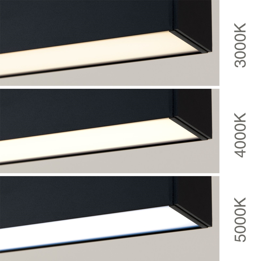 LED Ceiling/Pendant Light 2-in-1 PALKKI LED/38W/230V 3000/4000/5000K black