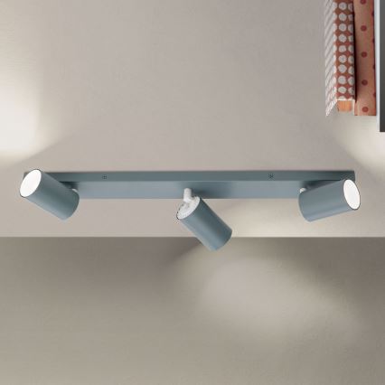 PENN 3xGU10/13W/230V spotlight, gray