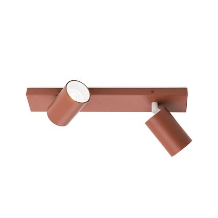 PENN Spotlight 2xGU10/13W/230V, Brick Red
