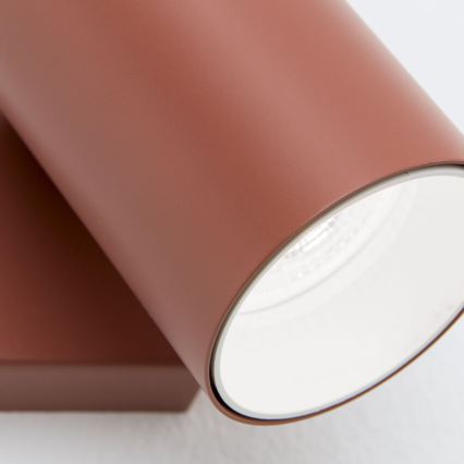 PENN Spotlight 2xGU10/13W/230V, Brick Red