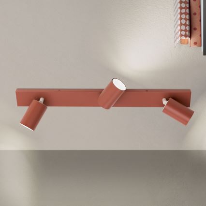 PENN Spotlight 3xGU10/13W/230V Brick Red
