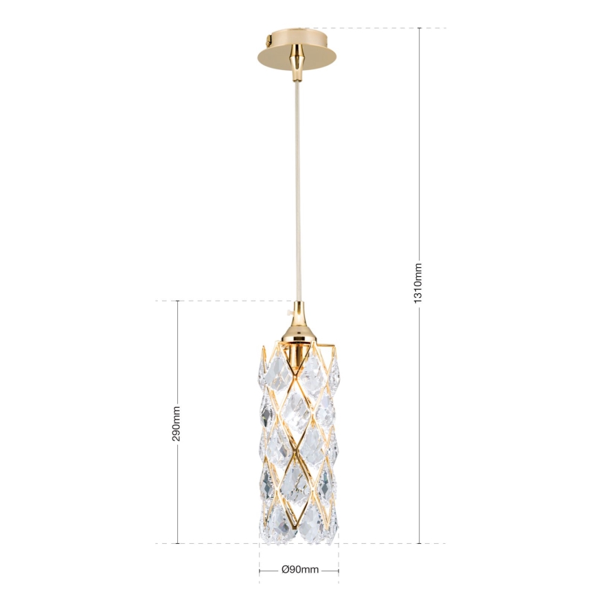 RITA Cable Pendant Light 1xG9/40W/230V, Gold