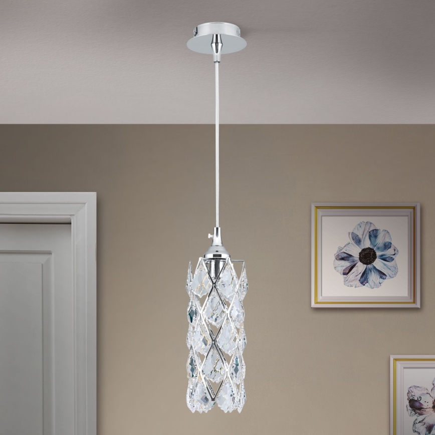 RITA cable pendant light 1xG9/40W/230V polished chrome
