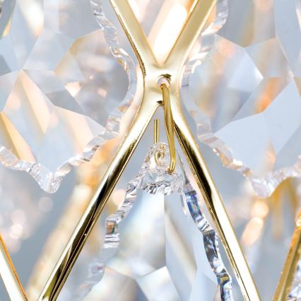 RITA ceiling light 1xG9/40W/230V Ø 9 cm gold finish