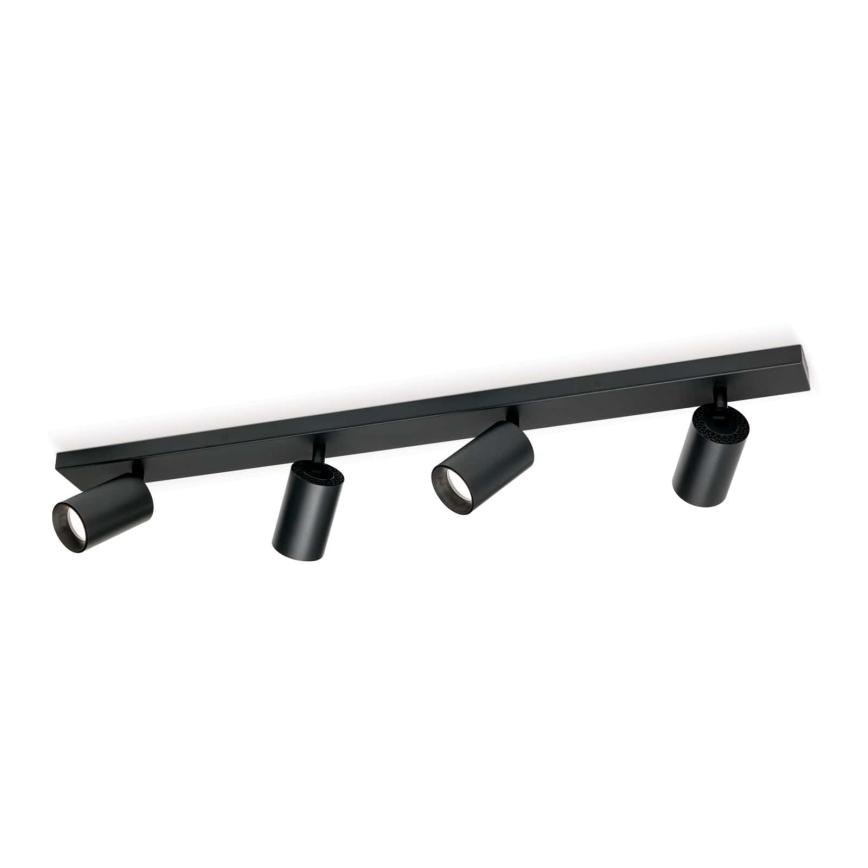 SEAN 4xGU10/13W/230V Black Spotlight