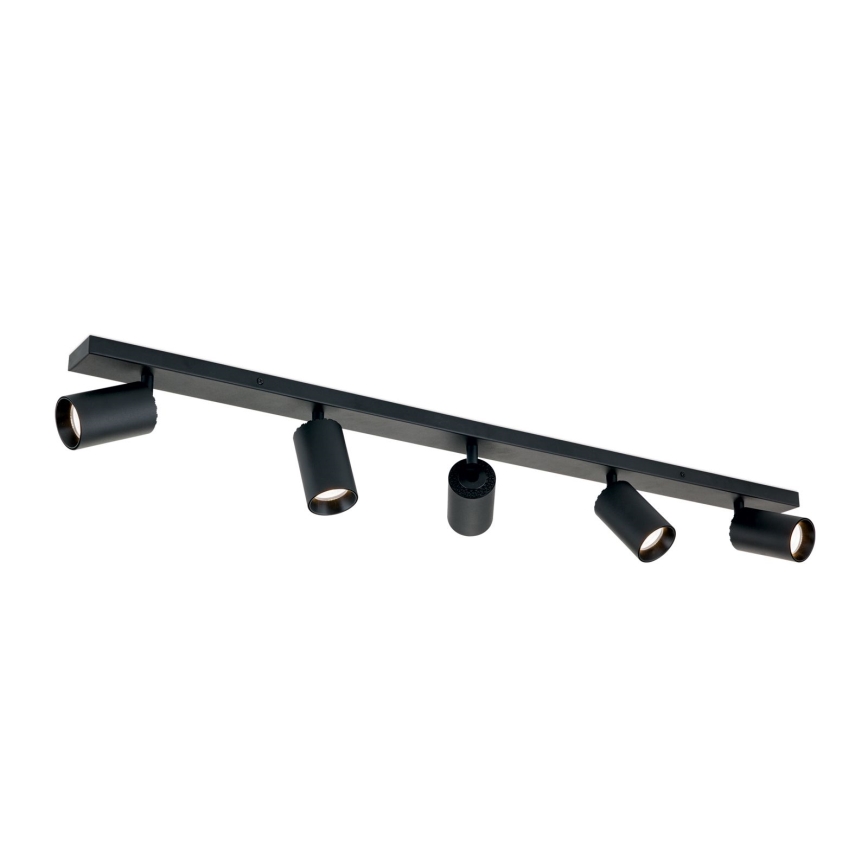 SEAN 5xGU10/13W/230V Spotlight Black