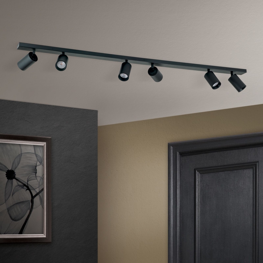 SEAN 6xGU10/13W/230V Spotlight, Black