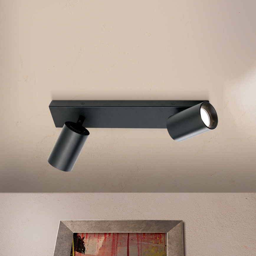 SEAN Spotlight 2xGU10/13W/230V, Black