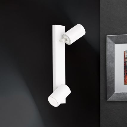 SEAN Spotlight 2x GU10/13W/230V, White