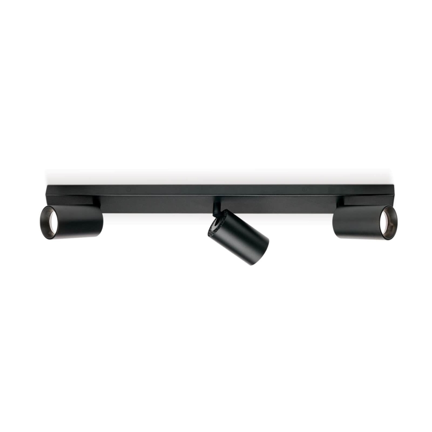 SEAN Spotlight 3xGU10/13W/230V Black