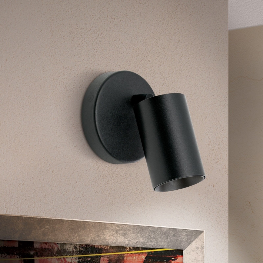 SEAN Wall-Mounted Spotlight 1xGU10/13W/230V Black