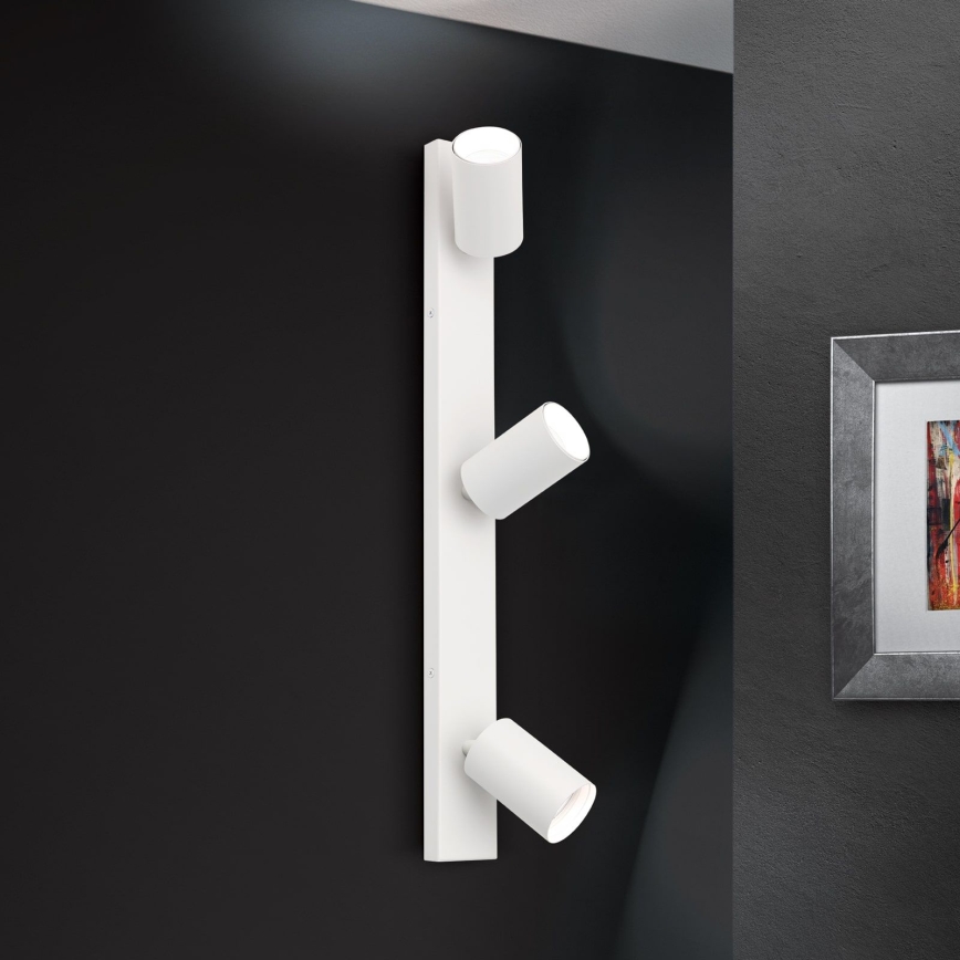 SEAN Wall-mounted Spotlight 3x GU10/13W/230V, White