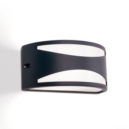 Outdoor wall light SHELL 1xE27/40W/230V IP54 anthracite