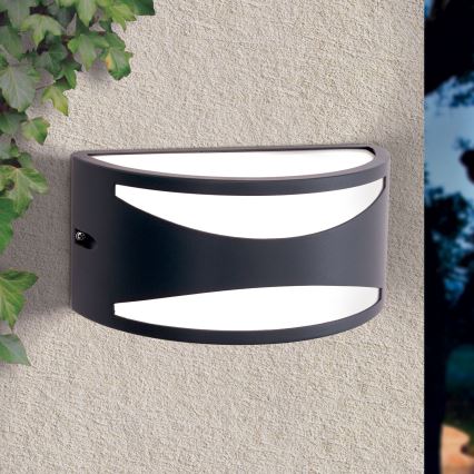 Outdoor wall light SHELL 1xE27/40W/230V IP54 anthracite