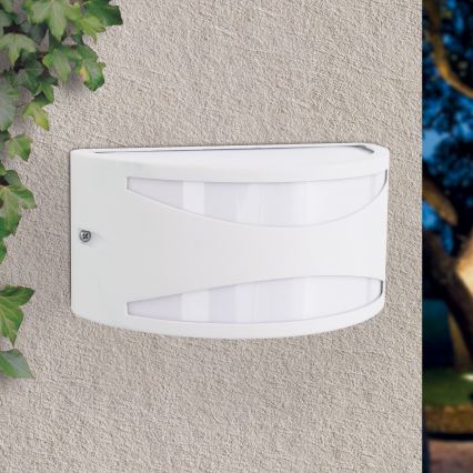 Outdoor wall light SHELL 1xE27/40W/230V IP54 white