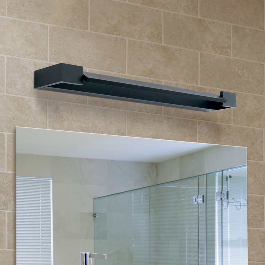 LED Bathroom mirror lighting MARILYN LED/18W/230V 60 cm IP44 black