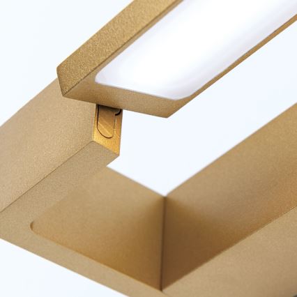 LED Bathroom mirror lighting MARILYN LED/18W/230V 60 cm IP44 gold