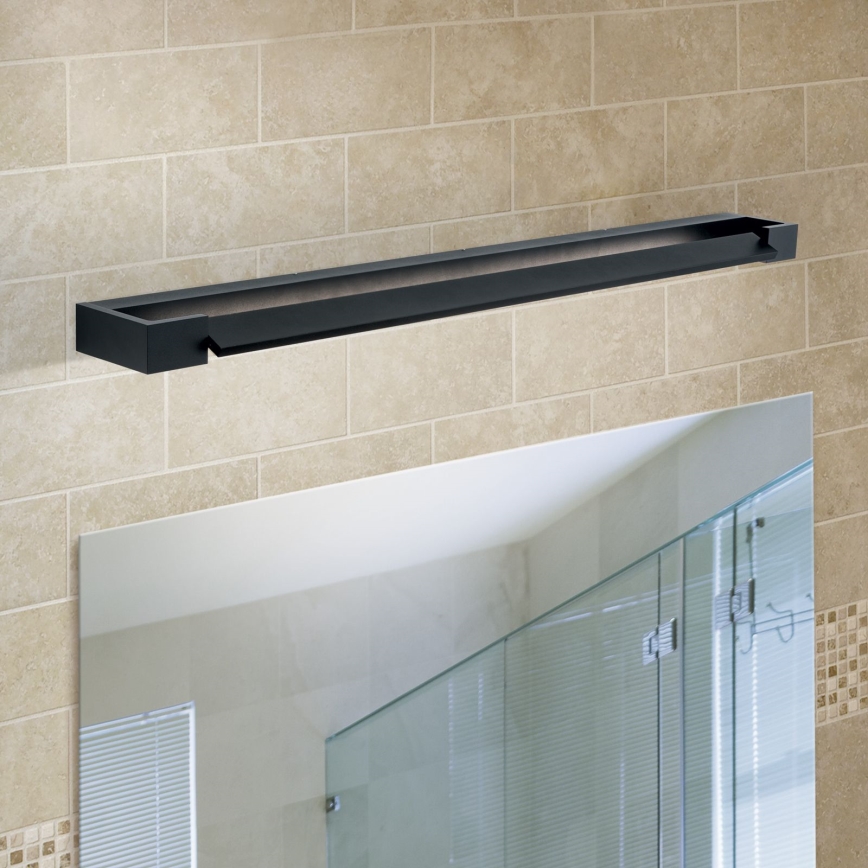 LED Bathroom mirror lighting MARILYN LED/24W/230V 90 cm IP44 black