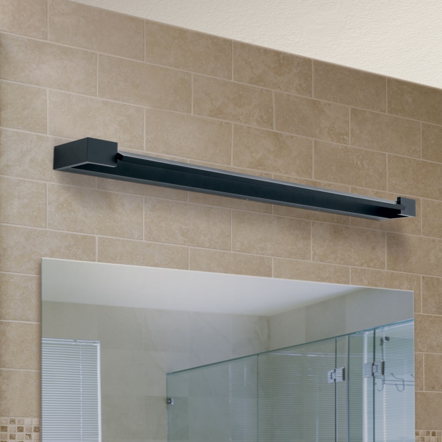 LED Bathroom mirror lighting MARILYN LED/24W/230V 90 cm IP44 black