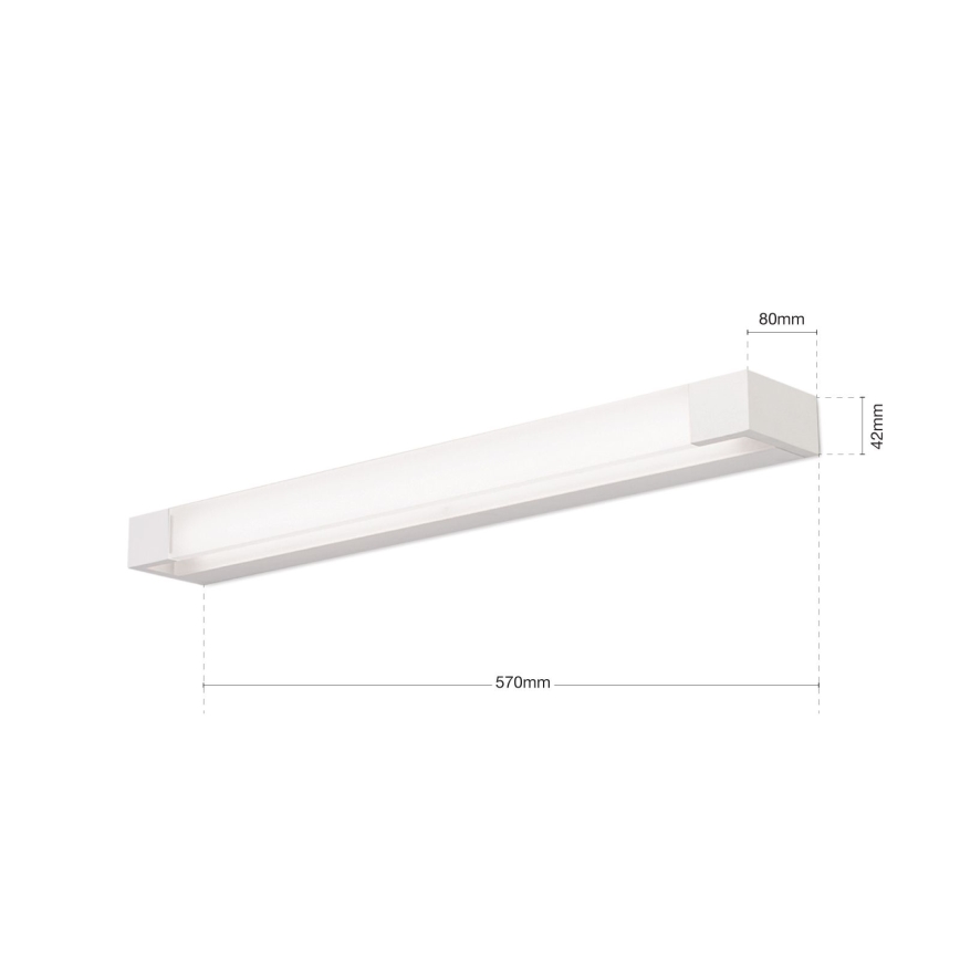 LED Bathroom mirror lighting MARILYN LED/21W/230V 57 cm IP44 white