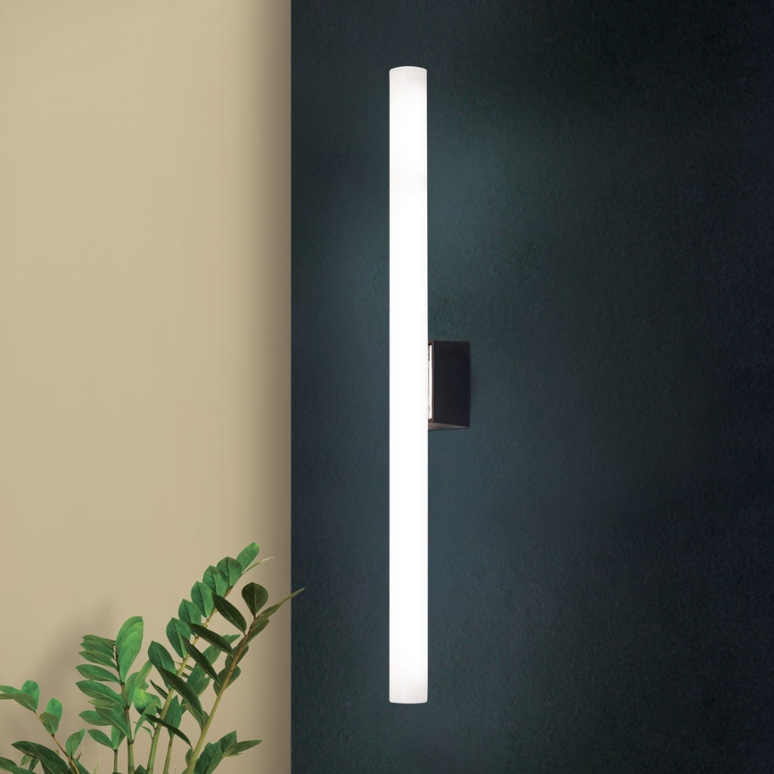 LED Wall light VISAGIST 1xS14d/8W/230V black