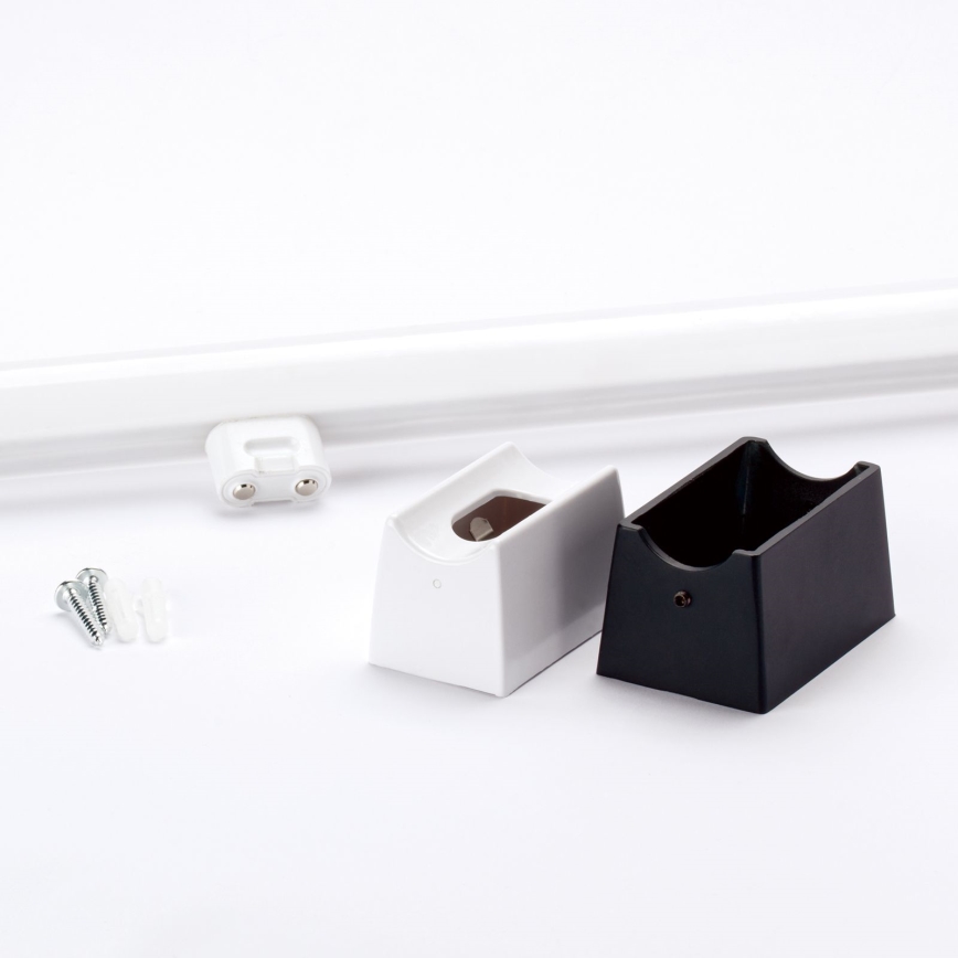 LED Wall light VISAGIST 1xS14d/8W/230V black