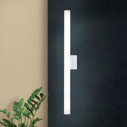 LED Wall light VISAGIST 1xS14d/8W/230V white