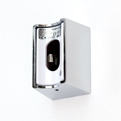 LED Wall light VISAGIST 1xS14d/8W/230V white