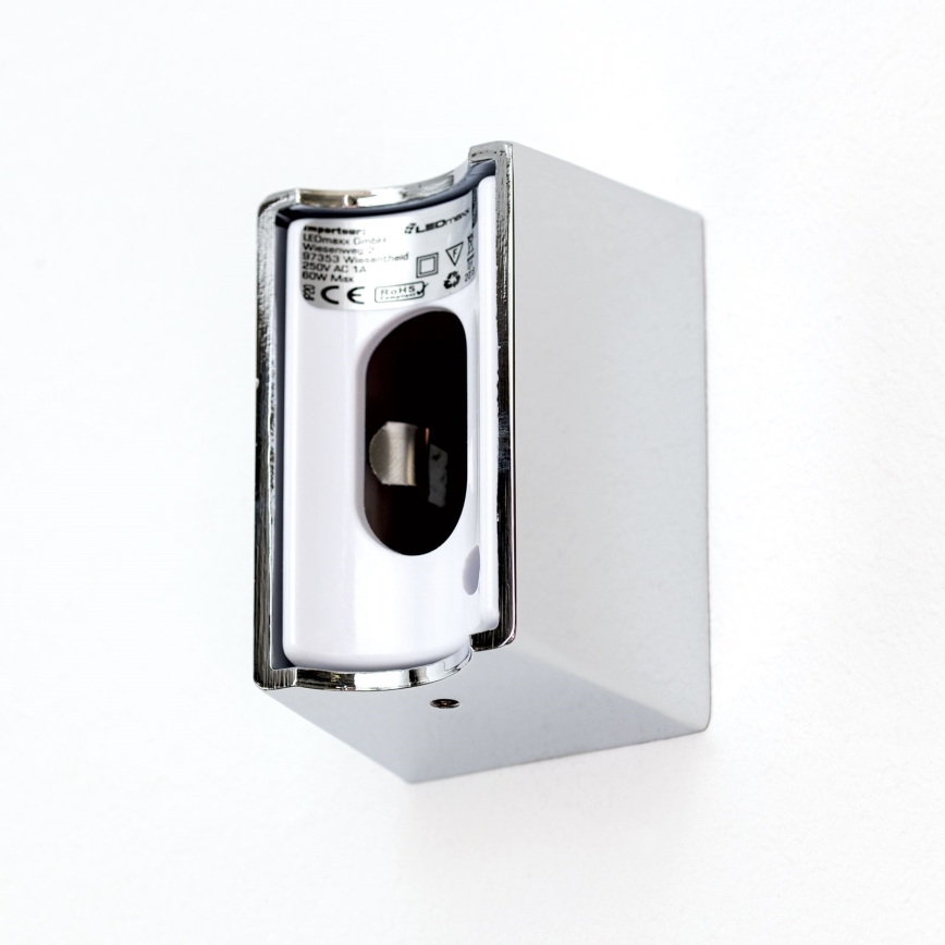 LED Wall light VISAGIST 1xS14d/8W/230V white