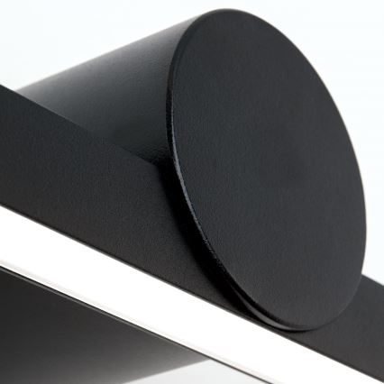 LED Bathroom mirror lighting BEAUTY LED/12W/230V 61 cm IP54 black