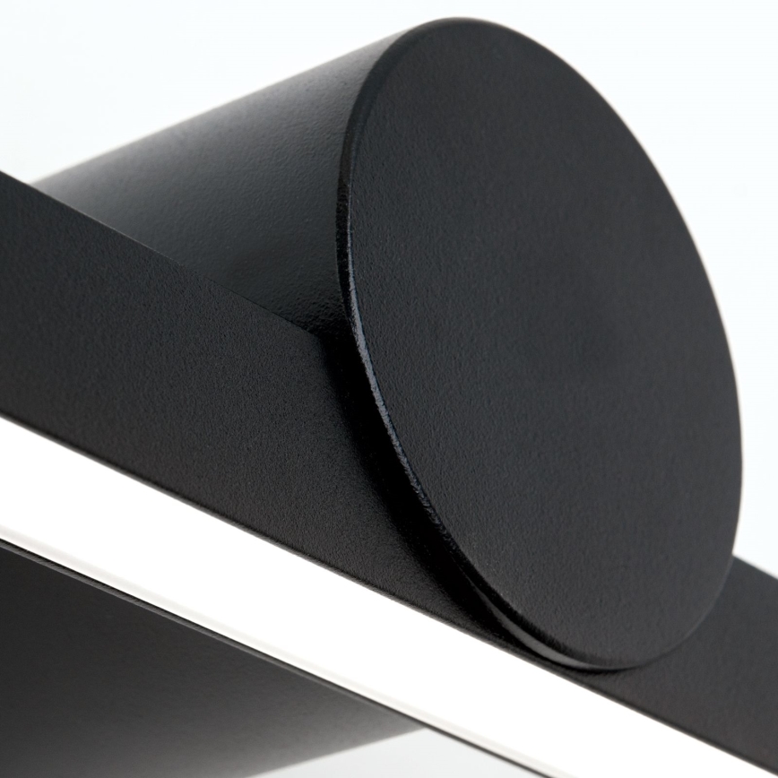 LED Bathroom mirror lighting BEAUTY LED/12W/230V 61 cm IP54 black