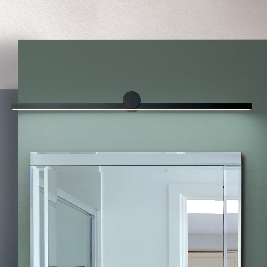 LED Bathroom mirror lighting BEAUTY LED/24W/230V 101 cm IP54 black