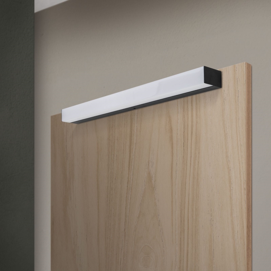 LED Bathroom mirror lighting HORIZON LED/12W/230V 3000/4000K 60 cm IP44 black