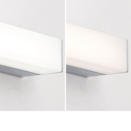 LED Bathroom mirror lighting HORIZON LED/12W/230V 3000/4000K 60 cm IP44 silver