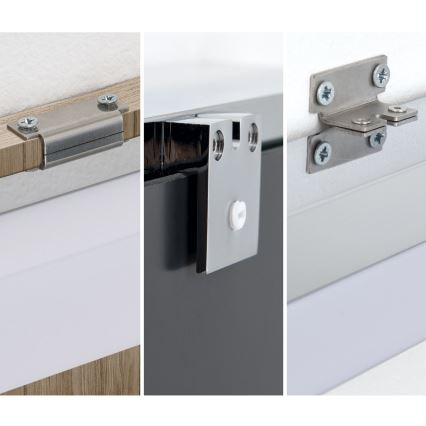 LED Bathroom mirror lighting HORIZON LED/12W/230V 3000/4000K 60 cm IP44 silver