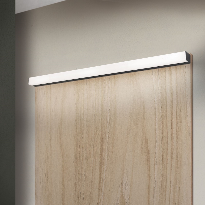 LED Bathroom mirror lighting HORIZON LED/18W/230V 3000/4000K 90 cm IP44 black