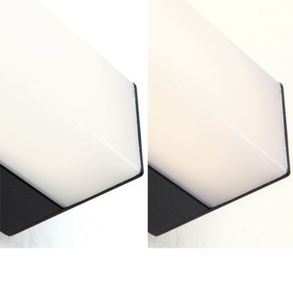 LED Bathroom mirror lighting HORIZON LED/18W/230V 3000/4000K 90 cm IP44 black
