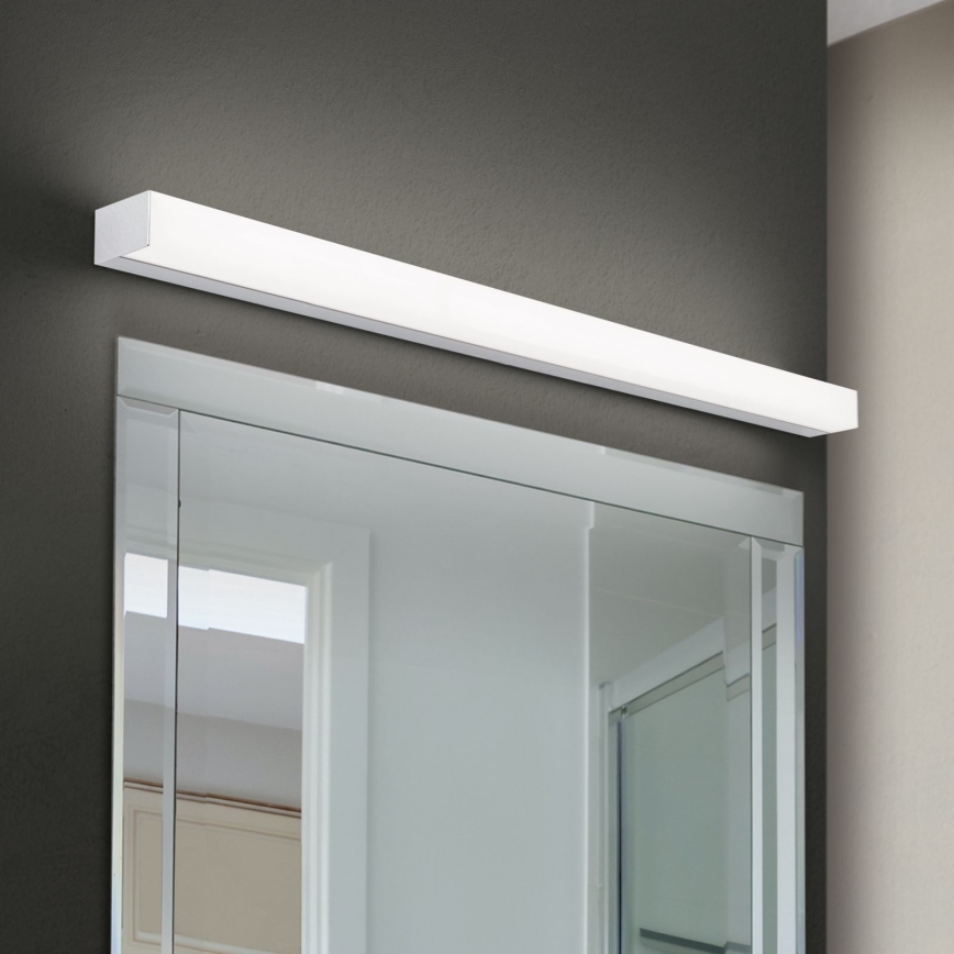 LED Bathroom mirror lighting HORIZON LED/18W/230V 3000/4000K 90 cm IP44 silver