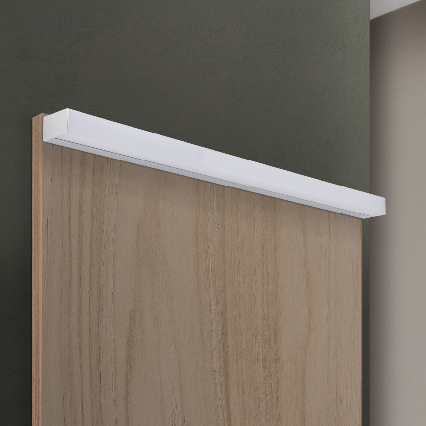 LED Bathroom mirror lighting HORIZON LED/18W/230V 3000/4000K 90 cm IP44 silver