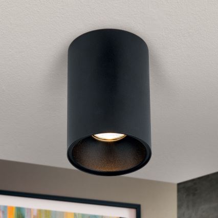 STARLIGHT spotlight 1xGU10/50W/230V black/gold